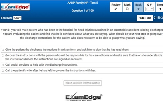 Exam Edge Sample Question