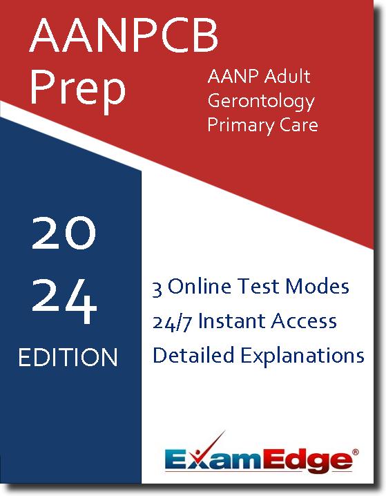 At ExamEdge.com, we place our focus on helping you become as prepared as possible for your certification exam. We want you to walk out of the real exam confident and knowing that your time preparing with ExamEdge.com was a success! Tests like the AANP Adult-Gerontology Primary Care exam don't just measure what you know - they are also a test of how well you perform under pressure. The right type of AANP Adult-Gerontology Primary Care Nurse Practitioner test prep helps you familiarize yourself not only with the material you're being tested on, but also the format of the test, so you feel less anxiety on test day. That's the kind of valuable experience you'll get with our AANP Adult-Gerontology Primary Care practice tests and exam prep! Once you have completed a practice exam, you will have permanent access to that exam's review page, which includes a detailed explanation for each practice question!