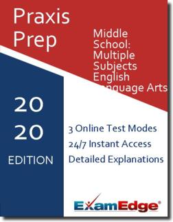 Praxis Middle School: Multiple Subjects English Language Arts Product Image
