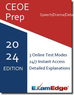 CEOE Speech/Drama/Debate  Product Image