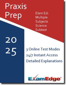 Praxis Elementary Education Multiple Subjects Science Subtest product image