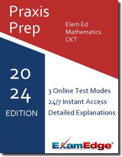 Praxis Elem Ed Mathematics CKT Product Image