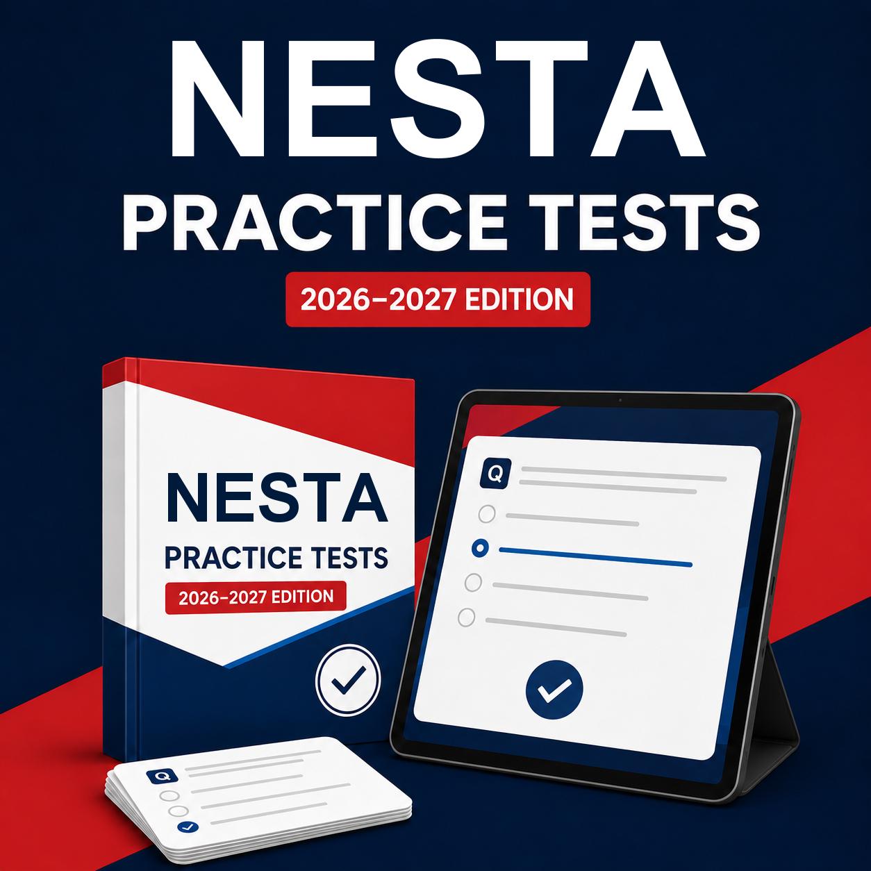【ほぼ新品】NESTA PFT STUDY GUIDE 問題集・解答セット NESTA Practice Test