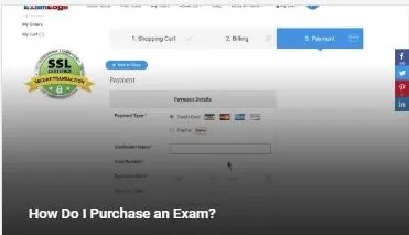 How To Purchase a Practice Test
